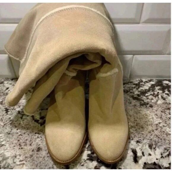 Banana Republic Suede Boots Size 7 - Picture 2 of 11